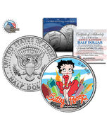 BETTY BOOP &quot;City&quot; JFK  Kennedy Half Dollar Coin Marilyn Monroe Pose * Li... - €11,21 EUR