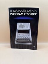 Texas Instrument (TI) Program Recorder Model Manual Only #PHP2700 1982 - $9.89