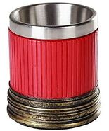 Novelty Shotgun Casing Bullet 12 Gauge Shot Glass 2oz Stainless Steel Liner - $283.12 MXN