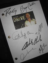 Drive Signed Film Movie Screenplay Script X7 Autographs Ryan Gosling Carey Mulli - £16.01 GBP