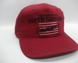 South Carolina University Gamecocks Hat Garnet Red Snapback Baseball Cap - £15.71 GBP