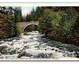 Eagle Creek Highway Bridge Columbia River Highway Oregon OR UNP WB Postc... - $3.91