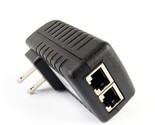 Gigabit 48V 30Watt Poe Injector Adapter Power Over Ethernet 802.3At Af 1... - £17.37 GBP