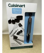 Cuisinart 13 Piece Kitchen Gadget Utensil Set NIB Stainless Steel Silico... - $29.69