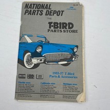Vintage 1988 T-BIRD Parts Store Inc Ford Thunderbird National Depot Catalogs - $6.76