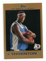 2007-08 Topps Gold Al Thornton #124 Los Angeles Clippers Rookie #&#39;d 160/2007 NM - £1.52 GBP