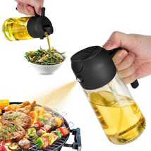 Oil Dispenser Bottle 16Oz for Kitchen - 2 in 1 Olive Oil Dispenser and Oil Spray - £14.02 GBP