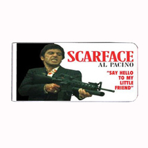 Scarface Al Pacino Little Friend Money Clip Rectangle 341 - $12.95