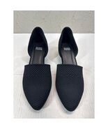 Eileen Fisher Black Mesh DOrsay Pointed Toe Flats Women&#39;s Size 8 - $727.27 MXN