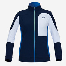 YONEX 22 S/S Women&#39;s Woven Jacket Badminton Apparel Clothing Navy NWT 22... - £42.99 GBP
