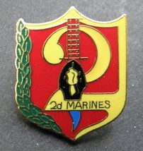 Us Marine Corps 2ND Marine Regiment Lapel Pin Badge 1 Inch Usmc - £4.51 GBP