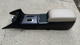 2011-2014 Dodge Charger Black W/ Tan Lid Floor Center Console Assembly - £395.67 GBP