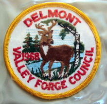 BOY SCOUT 1968 Delmont  Valley Forge Council  - $9.18