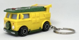 Custom Keychain Hot Wheels Party Wagon Teenage Mutant Ninja Turtles - £14.87 GBP