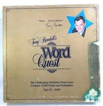 Tony Randall&#39;s Word Quest Game - Complete - Original 1984 Edition - £6.89 GBP