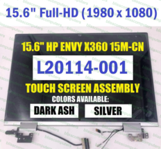 HP Envy x360 15m-cn0011dx 15.6&quot; Glossy FHD LCD Touch Screen Complete Assembly - £191.35 GBP