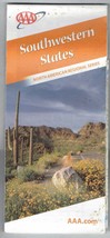 2009 AAA Map Southwestern States - £7.65 GBP
