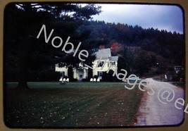 1967 View from Car Deeplawn Motel &amp; Lodge Exterior, Ludlow Vermont Color Slide - £2.77 GBP
