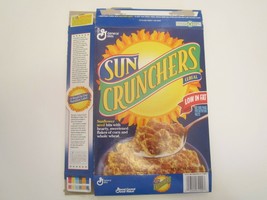 Empty Cereal Box 1995 SUN CRUNCHERS General Mills [Z201g6] - $20.36
