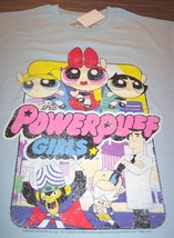 Vintage Style THE POWERPUFF GIRLS Cartoon Network T-Shirt MENS XL NEW w/... - $19.80