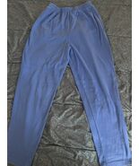 Bechamel Blue Elastic Waist Pull On Knit Pants Women’s Size Small - $294.37 MXN