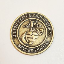 United States Marine Corps Token Coin Semper Fidelis Toys For Tots Vintage 50-70 - £27.64 GBP