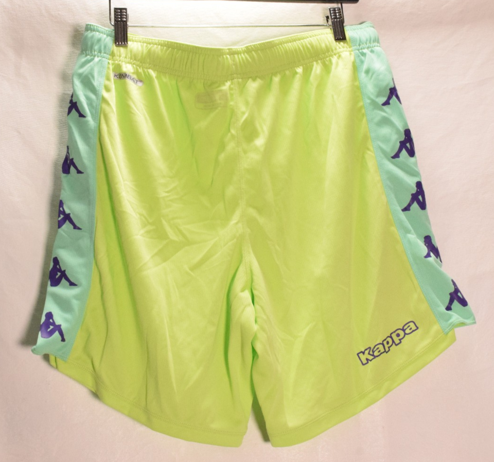 Kappa Mens Regular Fit Soccer Shorts Green 2XL Item image 4
