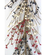 EV-1005R Pip Berry Garland in Red, White &amp; Blue Color - $16.75