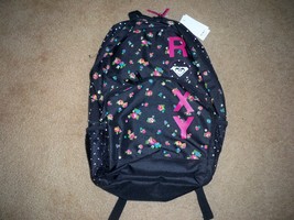 Women&#39;s Juniors Roxy Floral Rose School Backpack Bag Pink New $39  - £35.39 GBP