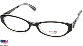 Mossimo Ms 5031 Black /CRYSTAL Eyeglasses Frame 48-15-125 B25mm (Display Model) - $24.49