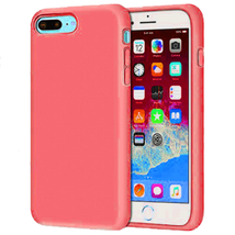 for iPhone 7 Plus/8 Plus Liquid Silicone Gel Rubber Shockproof Case HOT PINK - £5.91 GBP