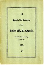 Methodist Episcopal Church Bethel Connecticut 1898 Treasurer's Report GA... - $110.24 MXN Methodist Episcopal Church Bethel Connecticut 1898 Treasurer's Report GA... - $110.24 MXN
