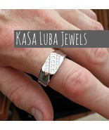 Mens Sterling Silver CZ Ring: Tarnish Free Band, Sizes 8-13 - $1,207.21 MXN