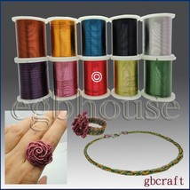 COLORED CRAFT WIRE - 26 gauge 18meters - red color - $7.57