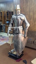 Medieval Knight Suit Of Armor Templar Combat Full Body Armour - £520.71 GBP