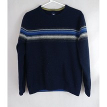 Gap Men&#39;s Blue Pullover Sweater Size XL 100% Lambs Wool - £23.25 GBP