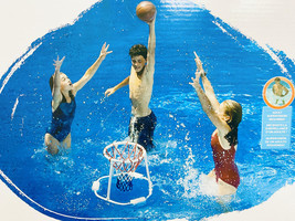 Swimline~SUPER HOOPS~Floating Swimming Pool Basketball Game w/ Ball~Lake... - £23.67 GBP