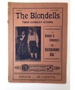 Blondells Twin Comedy Stars Sheet Music Fennessy&#39;s Katzenjammer Kids Inc... - £19.12 GBP