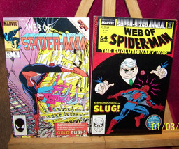 web of spiderman/ 1980-1989/ [marvel comics} - £17.06 GBP