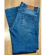 Lucky Brand Womens Lody Straight Regular Length Jeans 14/32 Midnight Gal... - €17,07 EUR