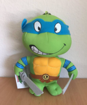 Teenage Mutant Ninja Turtles Leonardo Plush Keychain Nickelodeon NWT - £13.42 GBP