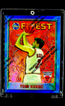 1995 1995-96 Topps Finest Refractor w/ Coating #108 Toni Kukoc HOF Chicago Bulls - £15.48 GBP