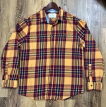 Urban Pipeline Men Shirt Large Ultimate Flannel Long Sleeve Classic Plai... - $20.79