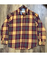 Urban Pipeline Men Shirt Large Ultimate Flannel Long Sleeve Classic Plai... - $28.49 CAD