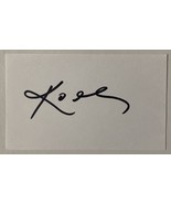 Kobe Bryant (d. 2020) Signed Autographed 3x5 Index Card - Los Angeles La... - €113,69 EUR