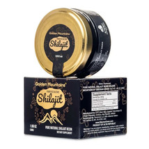 Golden Mountains Shilajit Resin Pure Authentic Siberian Altai 30g 1.05 oz - $32.99+