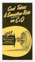 C &amp; O Roller Bearings Brochure Chesapeake &amp; Ohio Railroad 1950's - $17.82