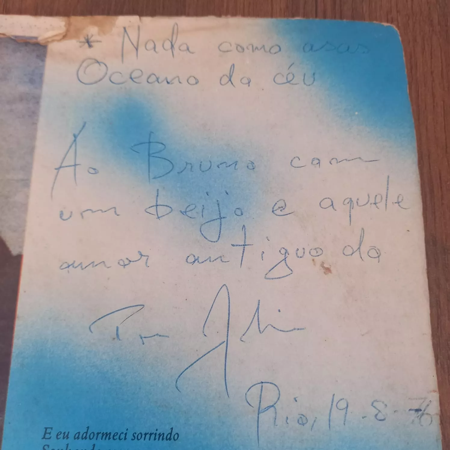 ANTONIO CARLOS TOM JOBIM DOUBLE signed Autographed VYNIL URUBU LP BOSSA ... - $2,500.00