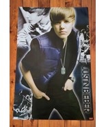 2010 Justin Bieber Full Size Poster 22x34 Bravado #6840 &quot;Cool&quot; Pose - £21.25 GBP
