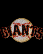San Francisco Giants Jersey Patch Jersey MLB Logo Size 3"widex2"tall - $5.09